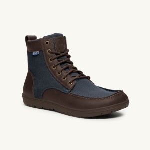 Botas Lems Boulder Boot Nylon Mujer Marrones Azul Marino | AXYGDCV