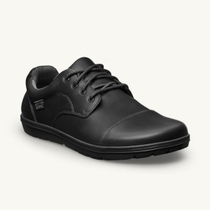 Zapatos Lems Nine2Five Hombre Negras | TDCXGWL