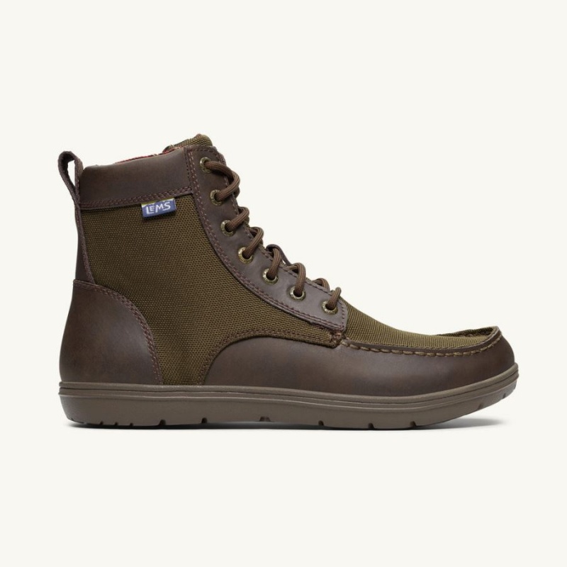 Botas Lems Boulder Boot Nylon Hombre Marrones | BZIKAUV