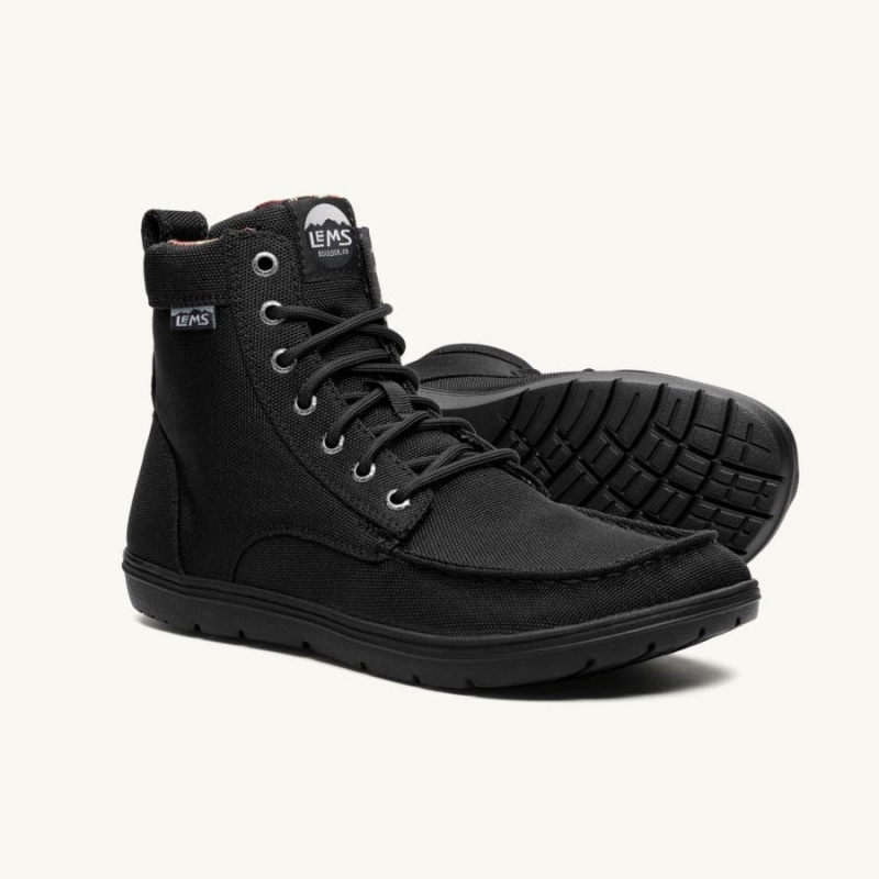 Botas Lems Boulder Boot Nylon Hombre Negras | TNOWHCI