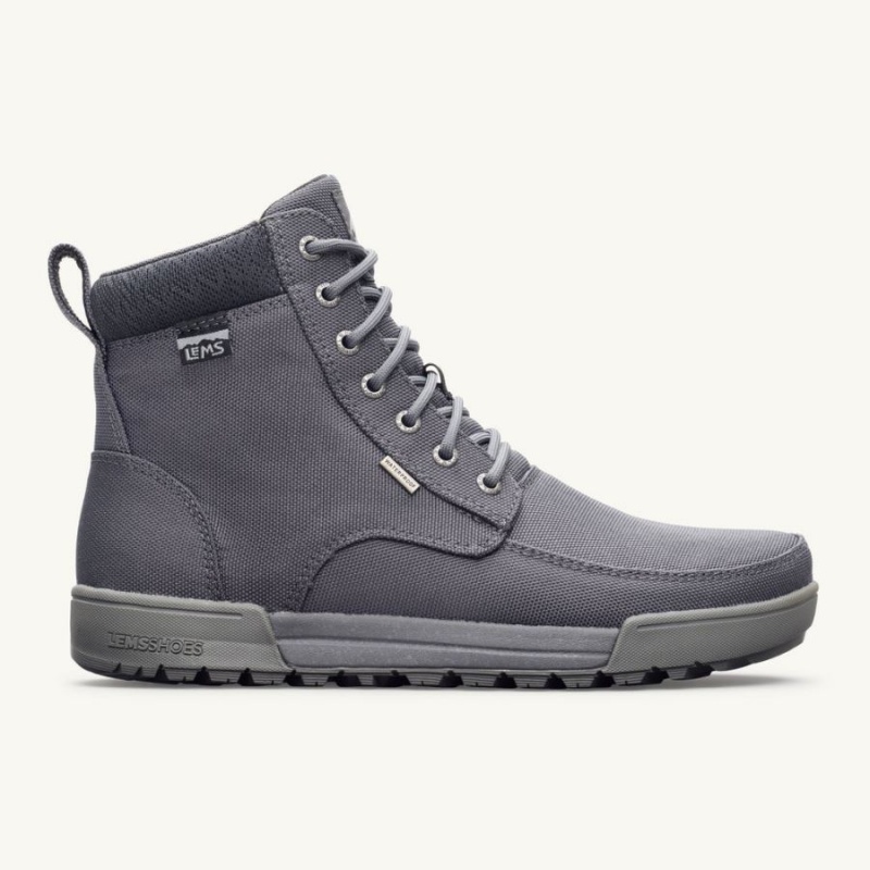 Botas Lems Boulder Summit Waterproof Hombre Gris | XYUKBWS