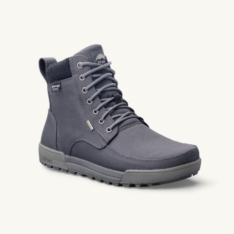 Botas Lems Boulder Summit Waterproof Hombre Gris | XYUKBWS