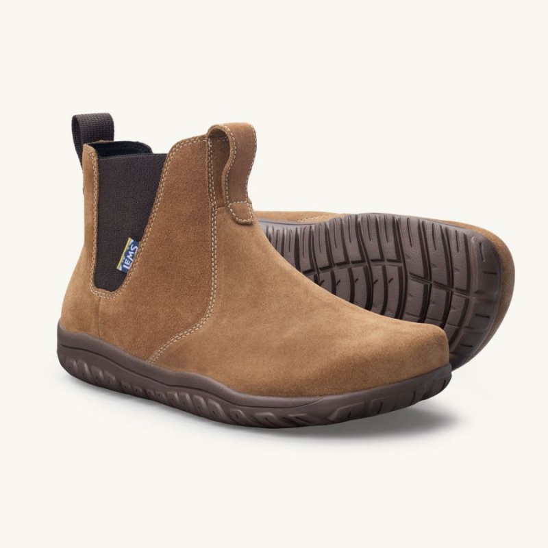 Botas Lems Chelsea Boot Hombre Marrones | ZXVSGYM