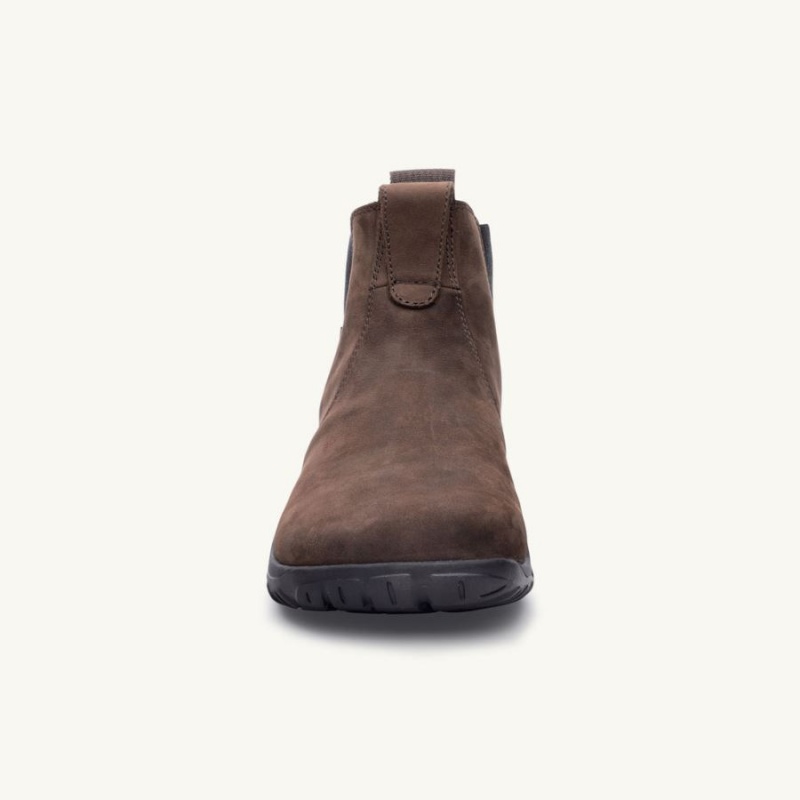 Botas Lems Chelsea Boot Waterproof Hombre Marrones | LQPEOSU