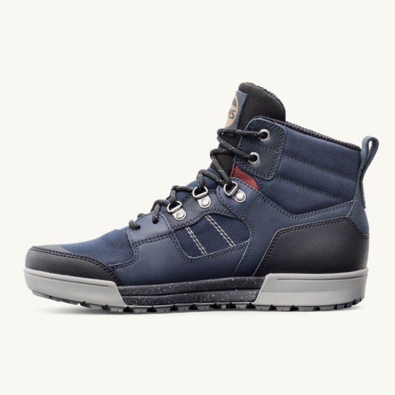 Botas Lems Outlander Waterproof Boot Hombre Azul Marino | IYQJOXT