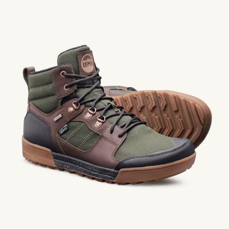 Botas Lems Outlander Waterproof Boot Hombre Verde Oliva | HMZPWFR