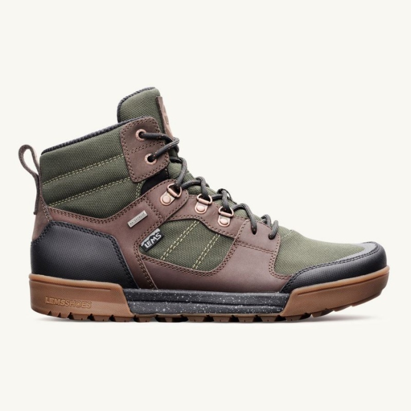 Botas Lems Outlander Waterproof Boot Hombre Verde Oliva | HMZPWFR