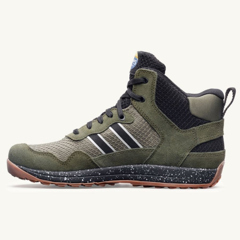 Botas Lems Primal Pursuit Mid Waterproof Hombre Verde Oliva | LUHNSYD