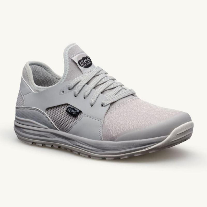 Zapatillas Lems Mesa Hombre Gris Claro | QLWPFID