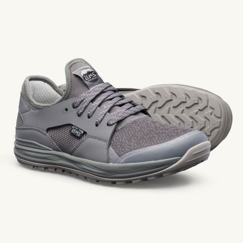 Zapatillas Lems Mesa Hombre Gris | QEBWOAN