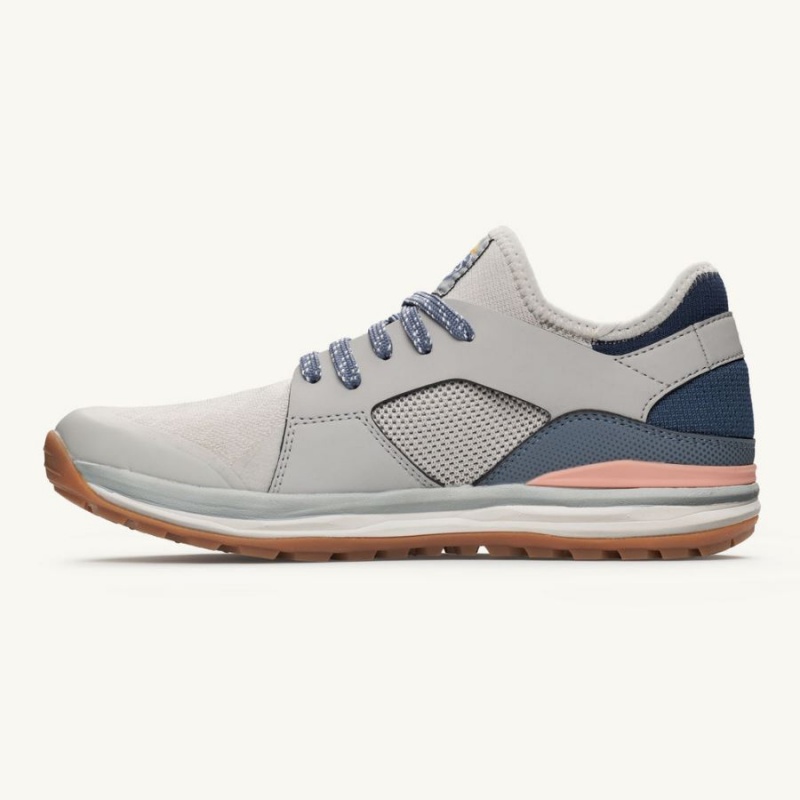 Zapatillas Lems Mesa Mujer Gris Claro | YLKZPAQ