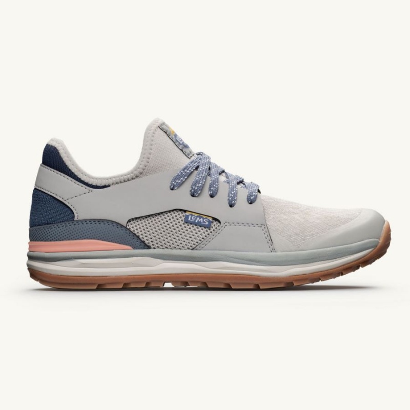 Zapatillas Lems Mesa Mujer Gris Claro | YLKZPAQ