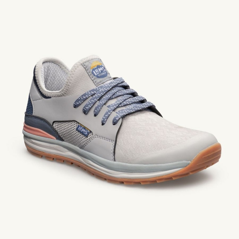 Zapatillas Lems Mesa Mujer Gris Claro | YLKZPAQ