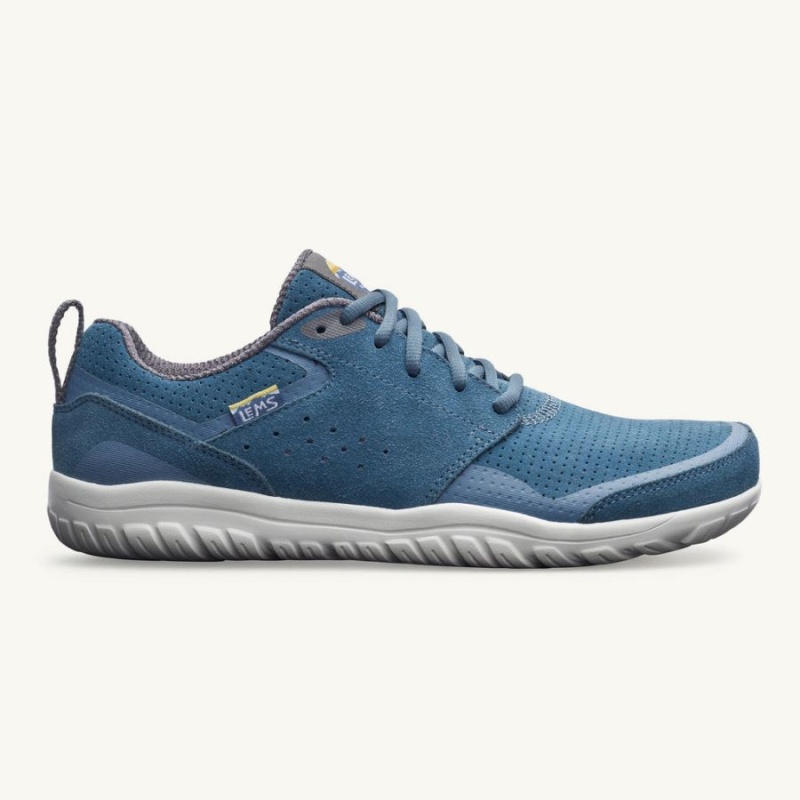 Zapatillas Lems Primal Zen Suede Hombre Azules | ZHUVIST