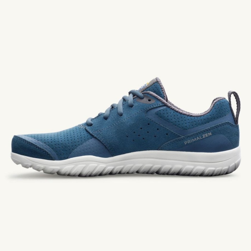 Zapatillas Lems Primal Zen Suede Hombre Azules | ZHUVIST