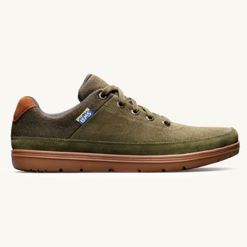 Zapatos Lems Chillum Hombre Verde Oliva | YKGVHSQ