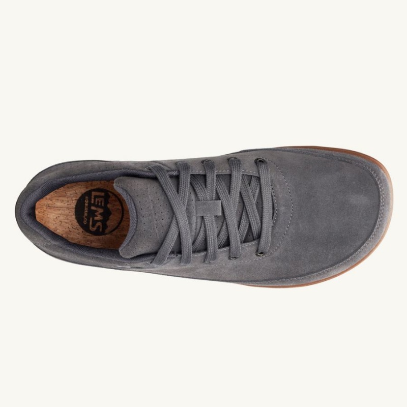 Zapatos Lems Chillum Suede Hombre Gris | YUNBQWV