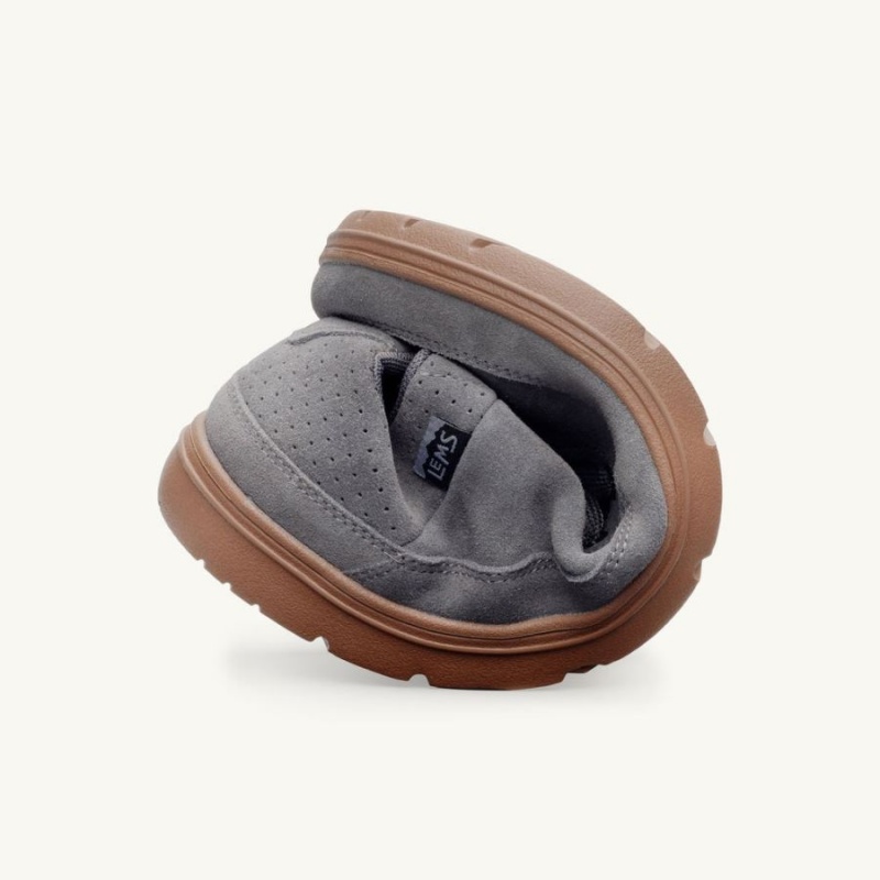 Zapatos Lems Chillum Suede Hombre Gris | YUNBQWV