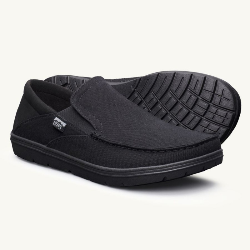 Zapatos Lems Drifter Hombre Negras | GBXDJRY