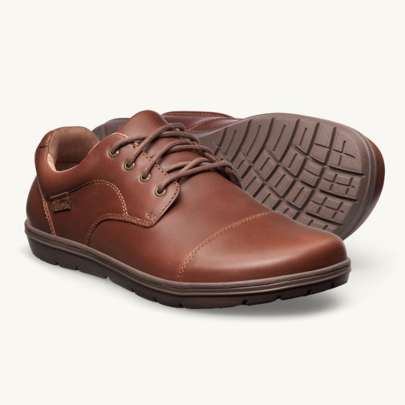 Zapatos Lems Nine2Five Hombre Marrones | XPEGSTJ