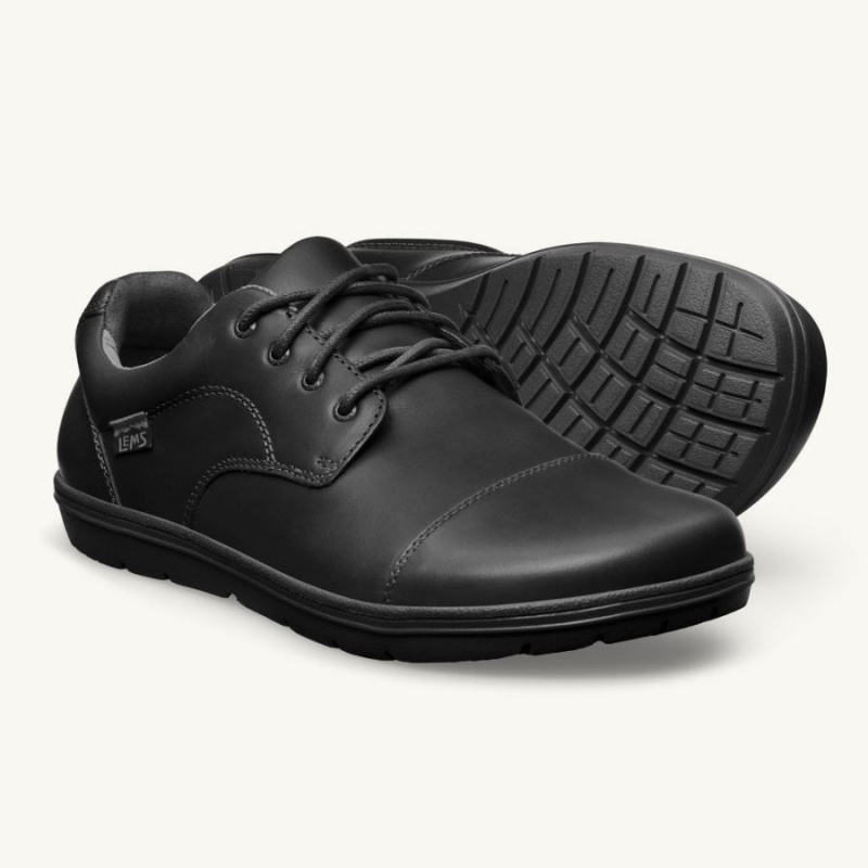 Zapatos Lems Nine2Five Hombre Negras | TDCXGWL